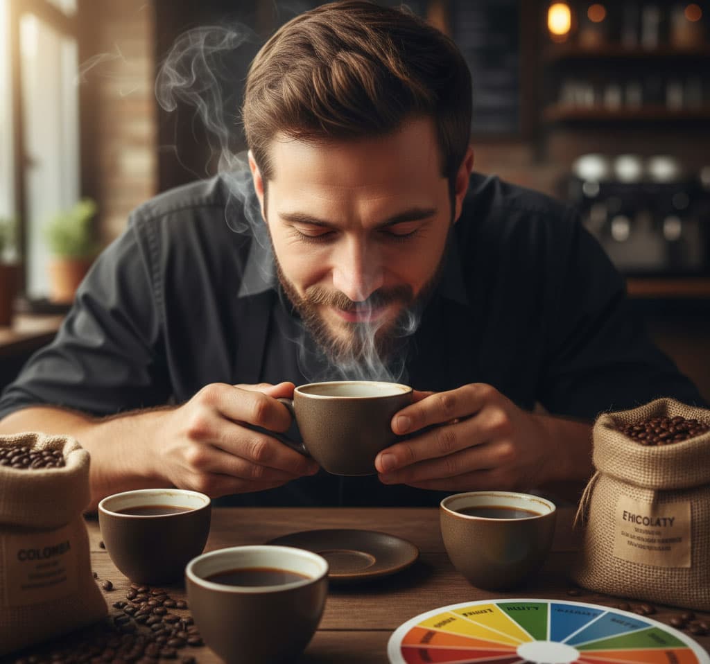 بویایی آروما و افترتیست قهوه