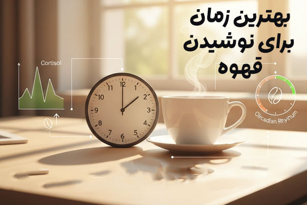 بهترین زمان مصرف قهوه