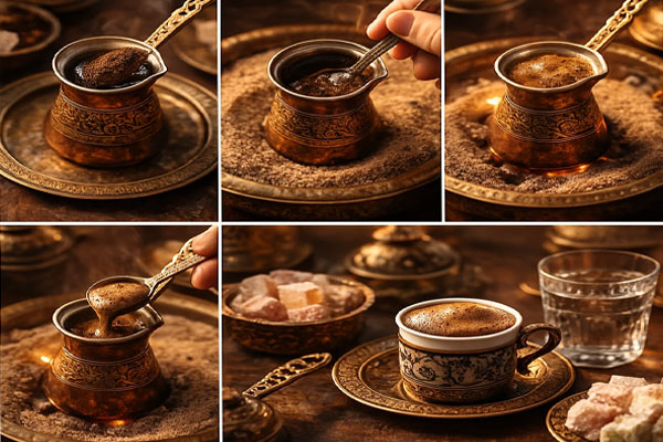 6 قهوه ترک عثمانی
